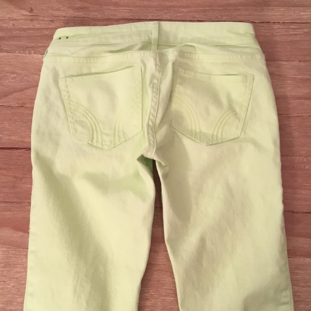 HOLLISTER Jeggings Florescent Highlighter Neon